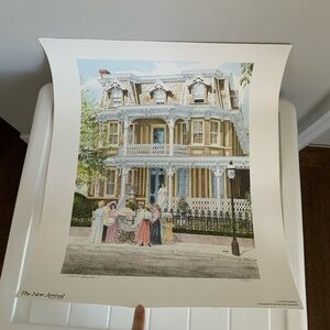 Walter Campbell The New Arrival Ltd Edition Print of 850 Size 19 X 16 inches